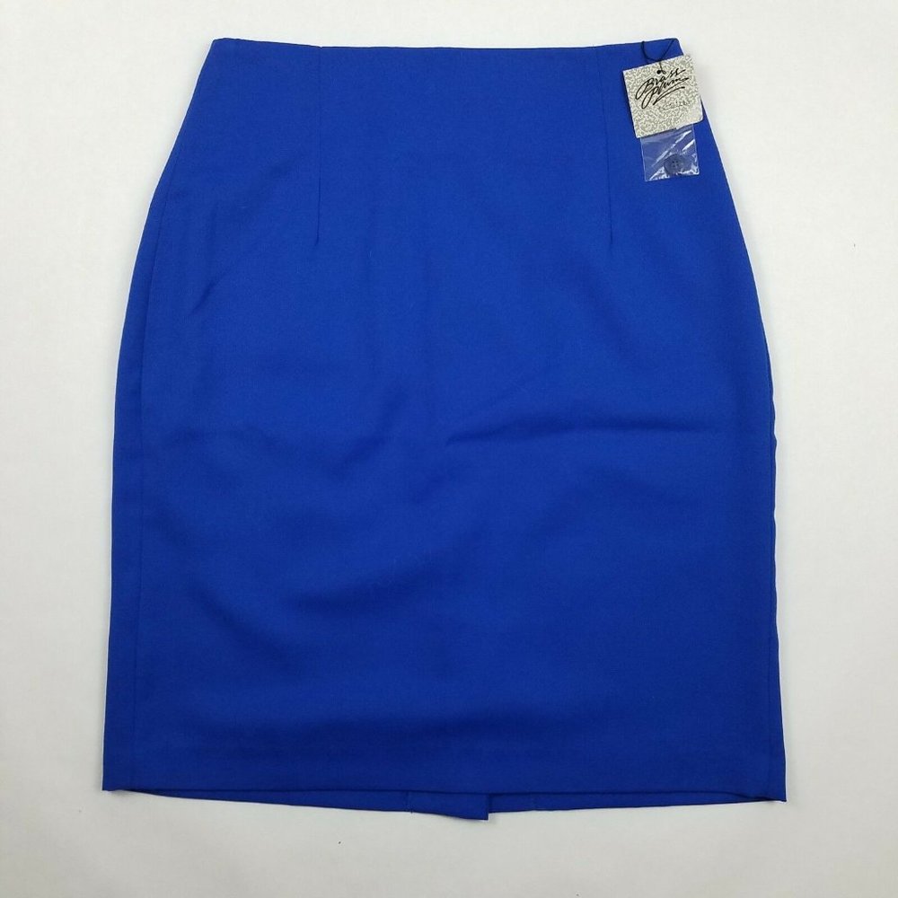 Vtg Nordstrom Pleated Work Business Pencil Skirt